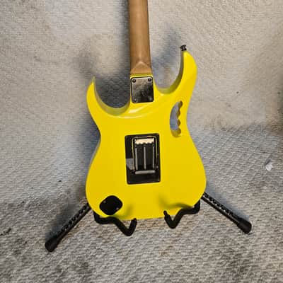 1987 Ibanez JEM777-DY Steve Vai Signature w/OHSC Great Shape!- Desert Sun Yellow image 4
