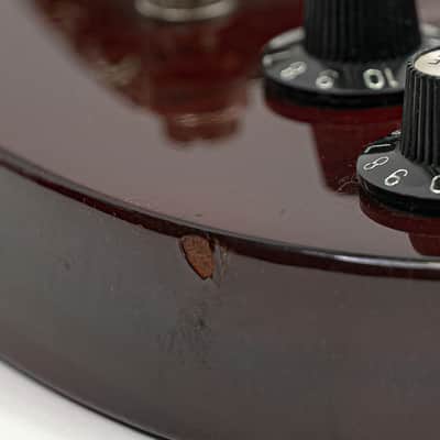 1981 Greco EB-500 SG Style Bass w/ Massive Sounding Mudbucker, Punchy Bridge Humbucker image 6