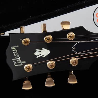 2015 Gibson Custom Shop Dove Acoustic | Ebony Black Finish | LR Baggs Pickup | Original Case & COA image 3