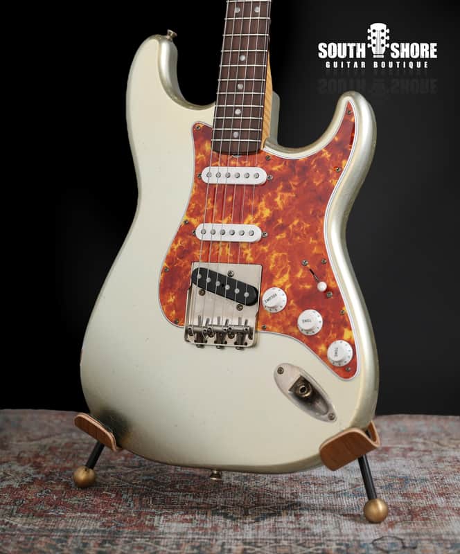Brondel Honeycaster Hybrid - 2025 - Aged Firemist Silver w/ Ron Ellis Pickups. NEW, Authorized Dealer) image 1