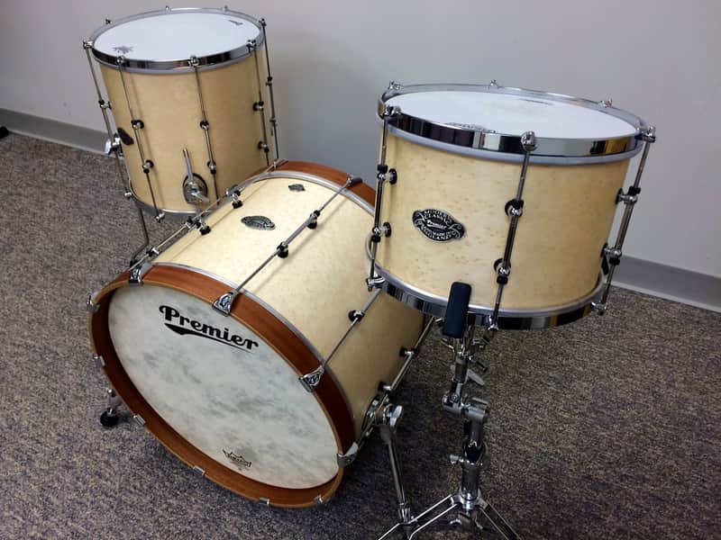 Premier Modern Classic Club Kit - Bebop 20 Drums - Natural Birds Eye Maple / Mahogany image 1