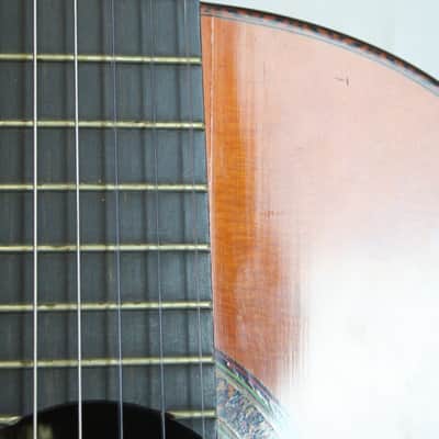 Vintage 1970s Yamaha GC-20D Classical Nylon String Acoustic Guitar Brazilian Rosewood MIJ OHSC image 15