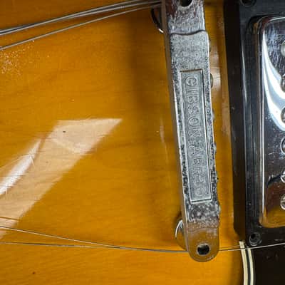 Gibson ES-335 TD w/Bigsby 1966 - Sunburst #851427 image 14