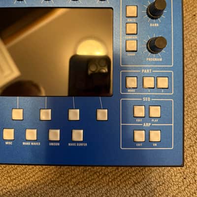 Groove Synthesis 3rd Wave 8M 8-voice Desktop Synthesizer 2025 Blue OPEN BOX image 5