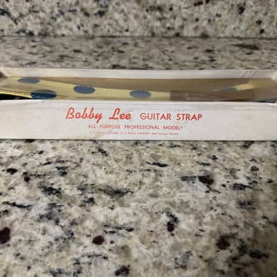 Bobby Lee Polka Dot Guitar Strap New Old Stock 60s NOS Ace image 12