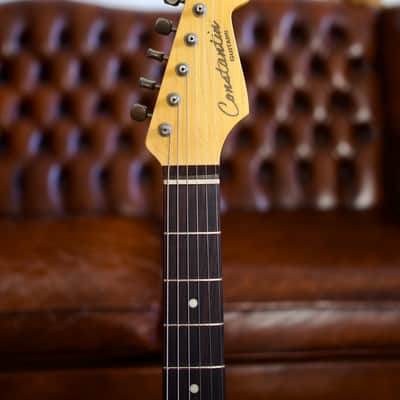 Constantin Guitars Sweetcaster Classic #0010 Aged Cherry Burst Ash 3.7kilos !!!VIDEO!!! image 4