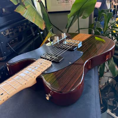 Fender Limited Edition Exotic Collection Malaysian Blackwood Telecaster 90 2017 - Gloss Natural image 23
