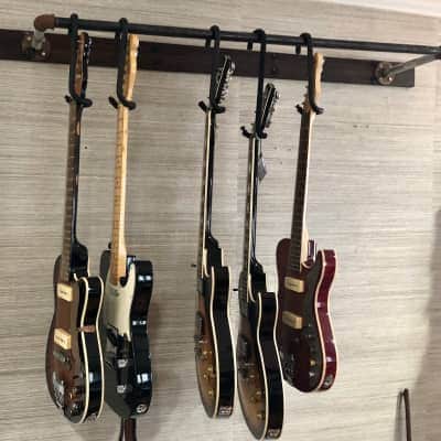 Guitar Bar Hanger 12” fits 6 & 7 string Guitars and 4 & 5 string Bass Guitars image 10