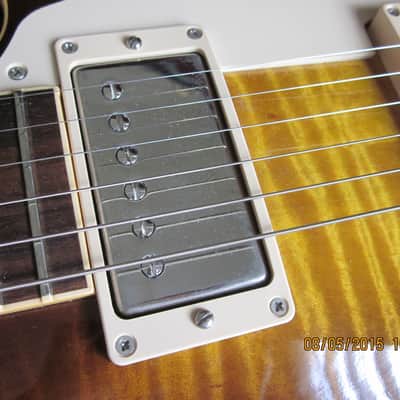 1997 Gibson Les Paul 59 Reissue Flame Top Tobacco Sunburst image 3