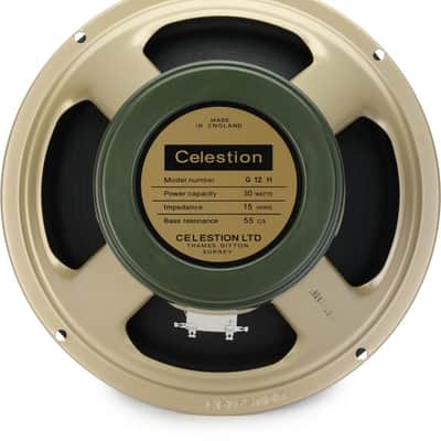 Celestion Heritage G12H(55) 12-inch 30-watt Replacement Guitar Amp Speaker - 16 ohm image 10