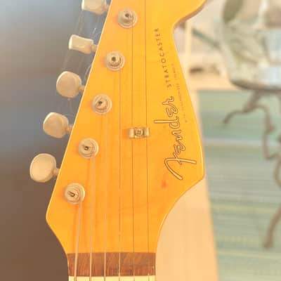 Fender 62 STRAT RW SHG W/C - 0100909844 1997 - Shoreline Gold image 7