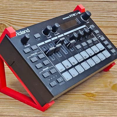 Red 35 Degree Angled Stands For Roland TR-6S Rhythm Performer Synthesizer image 6