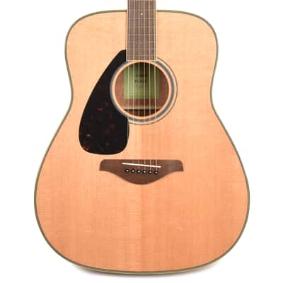 Yamaha FG820L Dreadnought Acoustic Guitar Natural LEFTY image 2