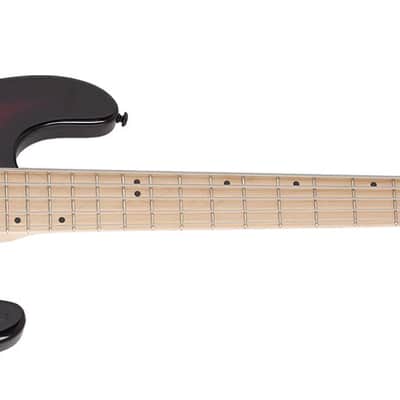 Schecter P-5 - 3-Tone Sunburst (3TSB) (2923) image 2