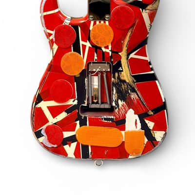 Eddie Van Halen Frankenstrat, Frankenstein Replica Guitar Build, not an EVH image 3