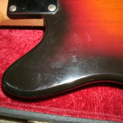 1966 Vox Shadow Sunburst Made in England with case image 15