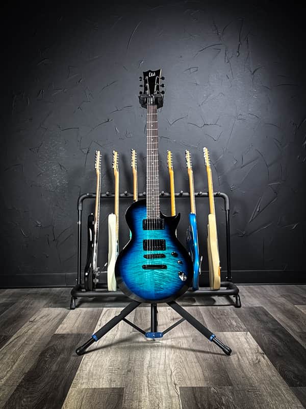 ESP LTD EC-200DX Electric Guitar - Blue Burst image 1