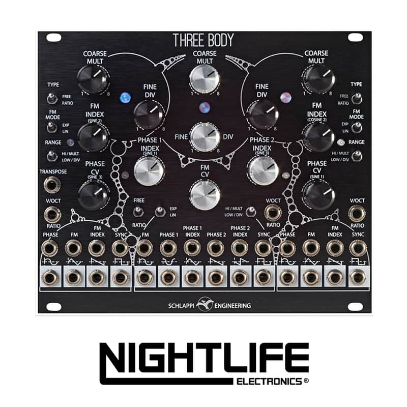Schlappi Engineering Three Body - Black image 1