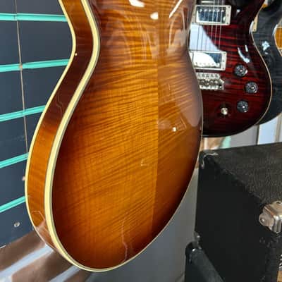 Ibanez AGS73FM Violin Sunburst 2018 Semi-Hollow Electric Guitar image 10