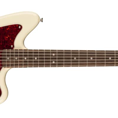Fender Squier  Paranormal Jazzmaster XII, Tortoiseshell Pickguard, Olympic White