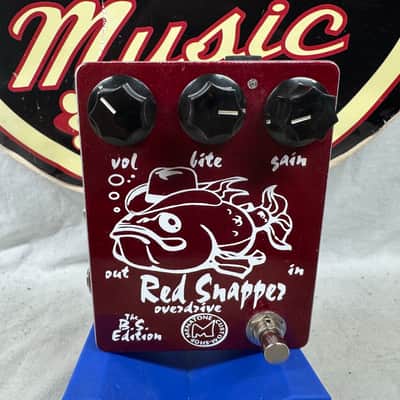 Menatone Custom Shop B.S. bs Edition Red Snapper Overdrive Pedal built for TrueTone Music image 2