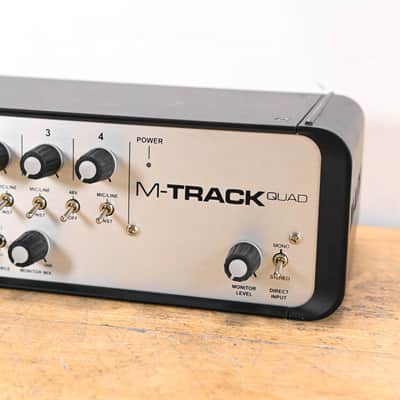 M-Audio M-Track Quad 4x4 USB Audio/MIDI Interface (NO POWER SUPPLY) CG01VGE image 2
