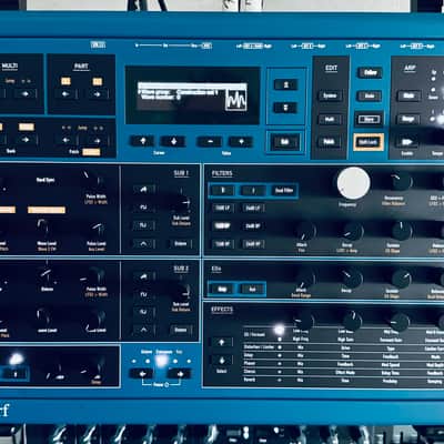 Waldorf Kyra 128-Voice Virtual Analog Desktop Synthesizer 2023 - Present - Seablue image 1
