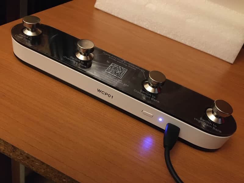Enya Wireless Footswitch Pedal for Inspire and Nova Sonic JT Guitars, Original USB Cable/Box, Sept. 2025, 100% New image 1