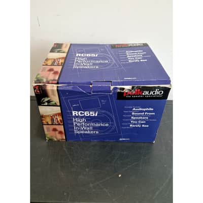 Polk Audio RC65i - In-Wall Speakers - White - Like New w/ Original Box image 2