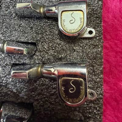 1970s 1980s Schaller 3 x 3 M6 Tuners - Chrome | Vintage Gibson Guild image 10