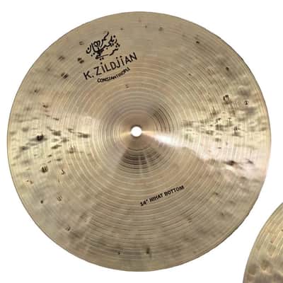 Used Zildjian K Constantinople Hi Hat Cymbals 14" 958/1192 grams - Good image 3
