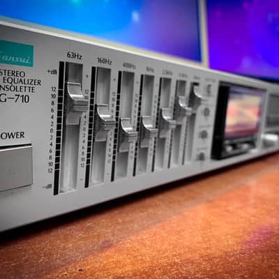 Sansui RG-710 🌈RaRe🌈 Vintage Stereo Graphic Equalizer image 2