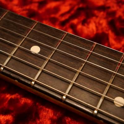 Fender 1963 Stratocaster Custom Shop HREL 2022 -  Aged Surf Pearl image 12