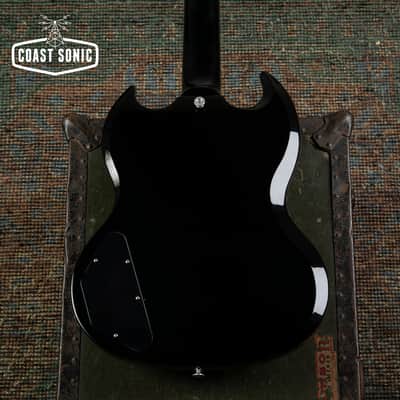 2024 Gibson SG Standard '61 Reissue Pelham Blue Burst Custom Color, with case image 8
