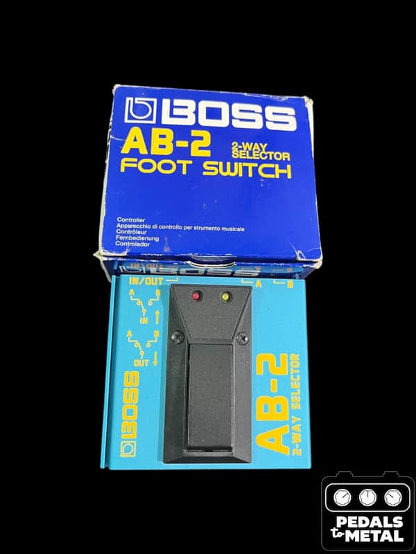 Boss AB-2 2-Way Selector 2002 - Present - Blue - X232 image 1