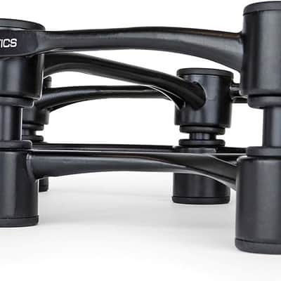 IsoAcoustics Aperta Series Isolation Speaker Stands with Tilt Adjustment: Aperta300 (11.8" x 7.9") Black (Single) image 8