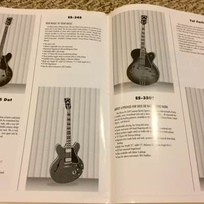 Gibson Historic Color Key Chart & Catalog 1998 image 4