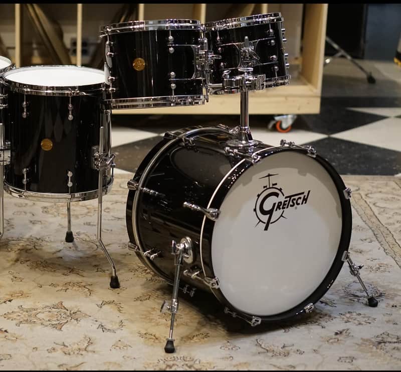 Gretsch New Classic Black Sparkle Lacquer 10-12-14-20 image 1