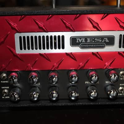Mesa Boogie Mini Rectifier Twenty-Five (Red) 2-Channel 25-Watt Guitar Amp Head image 3