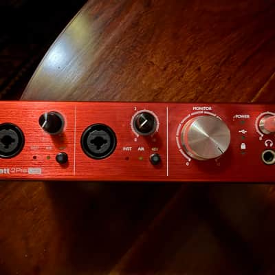 Focusrite Clarett 2Pre USB Audio Interface 2010s - Red image 1