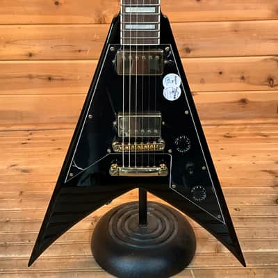 Jackson X-Series Signature Scott Ian King V KVXT Electric Guitar - Gloss Black image 1