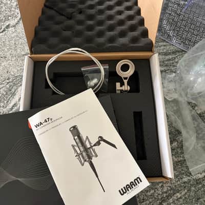 Warm Audio WA-47jr Large Diaphragm Multipattern FET Condenser Microphone 2018 - Present - Nickel image 5