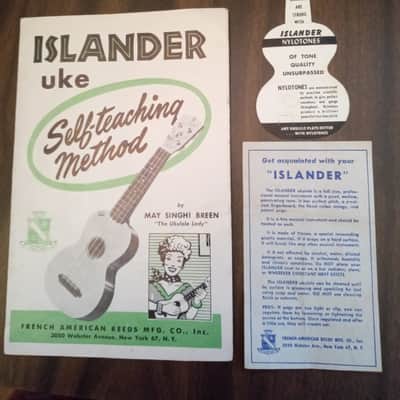 1950s Maccaferri Islander soprano ukulele plus accessories image 3