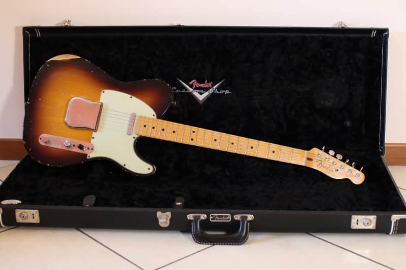 Fender Custom Shop Classic 60 Relic S1 Telecaster 2007 2TSB image 1