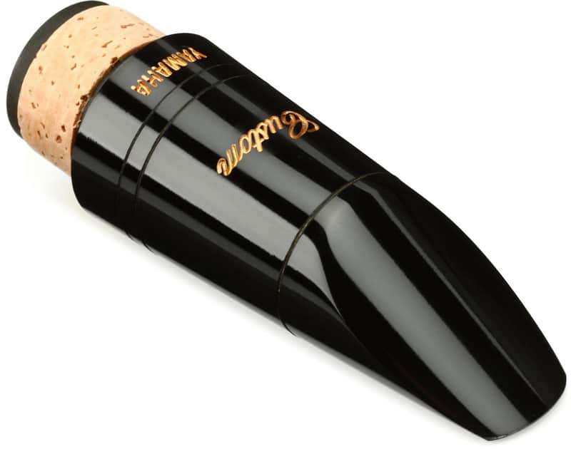 Yamaha 4CM Bb clarinet mouthpiece; hard rubber; Yamaha Custom image 1