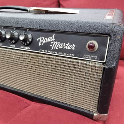 Fender Bandmaster 40-watt Head A24620 1966 - Blackface imagen 3