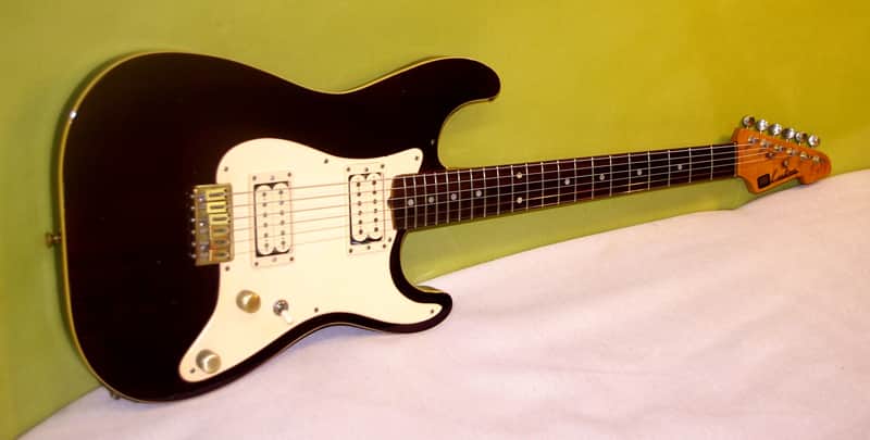 St. Blues  Strings & Things Guitar Blues King IV 1982 Wine. EXTREMELY RARE.  Mahogany Body. Memphis image 1