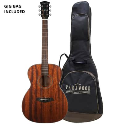 Parkwood S22M OM Body Acoustic Guitar - Mahogany image 5