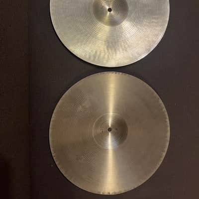 Rare! Paiste Formula 602 Hi Hats 14” 1970’s (black label) image 2