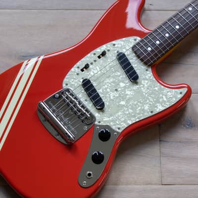 🇯🇵 Fender Mustang Reissue Competition MIJ Japan Fiesta Red 2007-2010 MG-73 CO FRD image 1